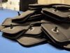 Lockable phone pouches