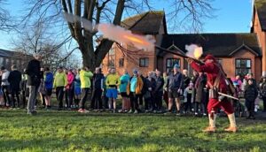 Musketeer musket to launch 2026 Dabbers Dash in Nantwich