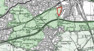 Shavington 120 homes application site (CEC)