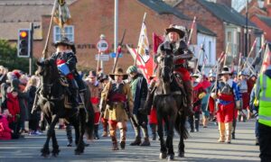 Thousands turn out for Battle of Nantwich Civil War re-enactment