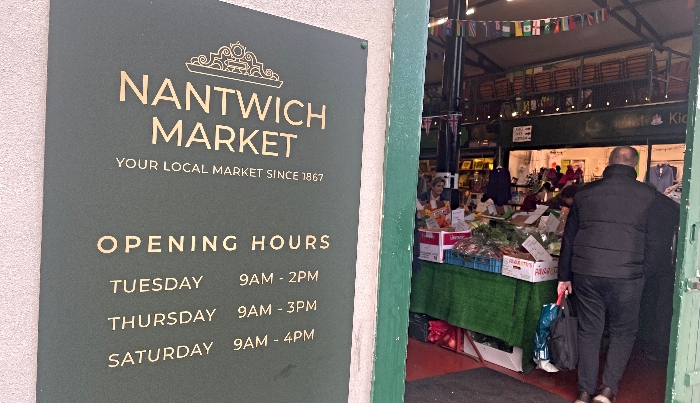 nantwich market new signage
