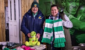 Bev’s Bunting launches new Nantwich Town merchandise