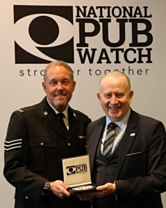 Cheshire Police Sergeant Matthew Stonier celebrates the award (1) (1)