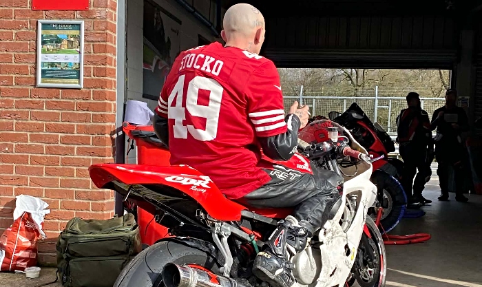 Chris Humphries in 49 shirt tribute to josh stockton