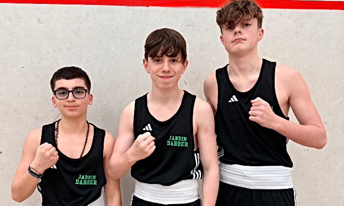 Jabbin Dabber fight at Wirral competition