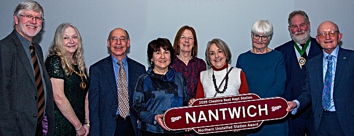 Nantwich Best Kept Station award