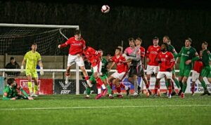 Nantwich Town narrowly beaten by Crewe Alex in Cheshire Cup semi-final