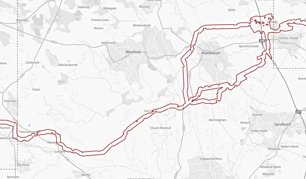 Stage 4 Cheshire - CO2 pipeline
