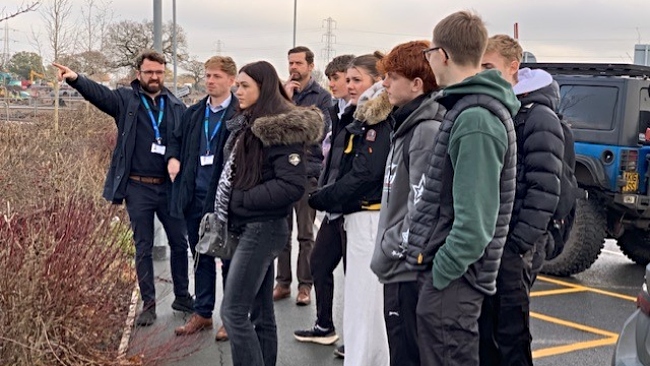 cheshire college students on active plan scheme for hospital