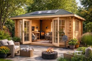 Year‑round comfort: How to make your log cabin warm in winter and cool in summer