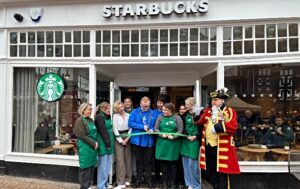 New Starbucks coffee shop opens in Nantwich town centre