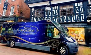 New chapter on wheels for Nantwich Bookshop’s bus