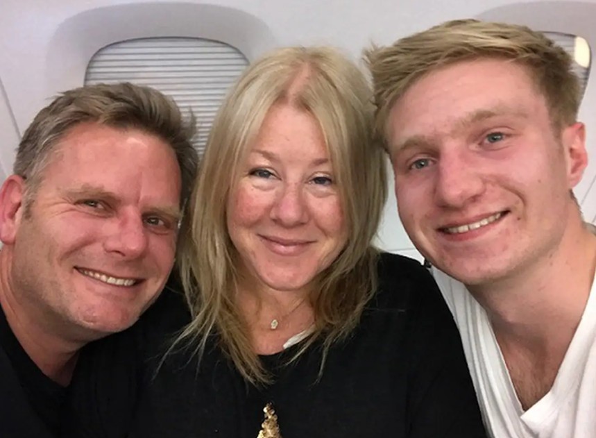 Chris Hall, Fiona Hall, Sam Hall (HSE PA)