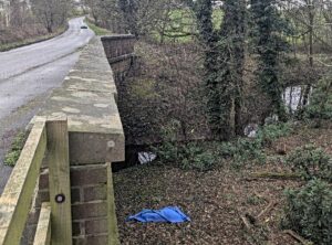 IMAGES MAY CAUSE DISTRESS – RSPCA appeal after dead Akita dog found in woodland