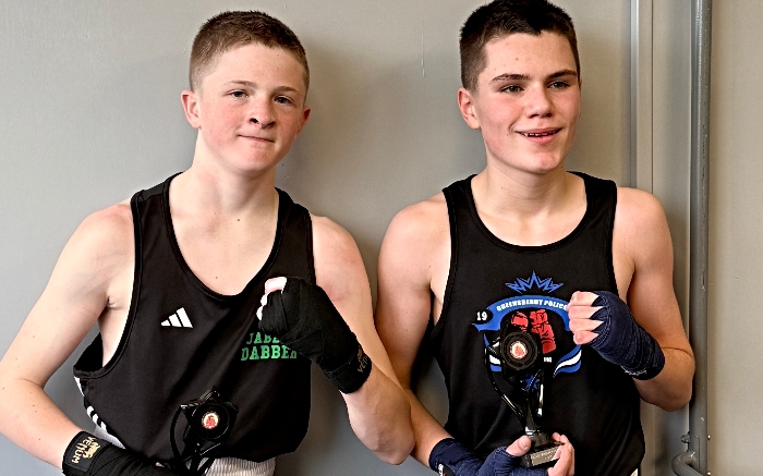 Finley Harris - Jabbin Dabber boxer