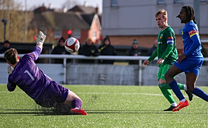 First-half - second Dabbers goal - Joel Connolly doubles the lead on his 100th game (1)