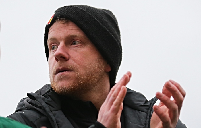 Full-time - Dabbers Manager Luke Goddard thanks the fans (1)