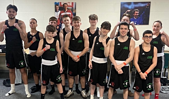 Jabbin Dabber boxing show fighters