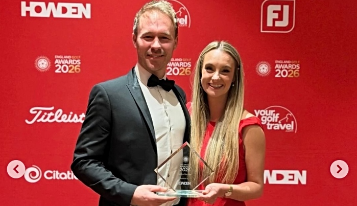James and Sophie Need - England Golf Awards