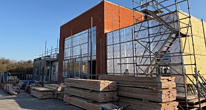 Kingsbourne Academy under construction