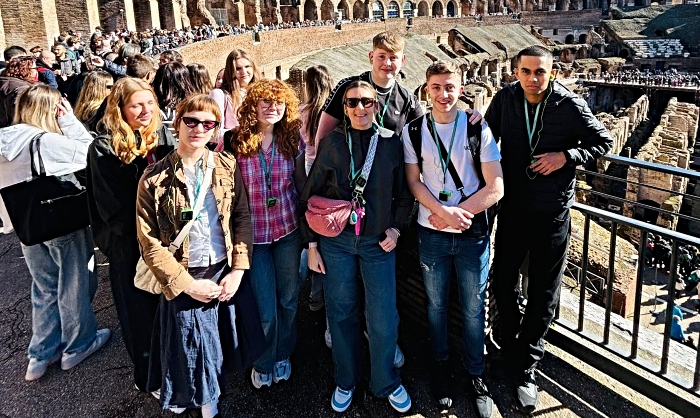 Malbank trip to Rome 1