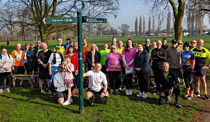 Participants prior to the Dash at Barony Park
