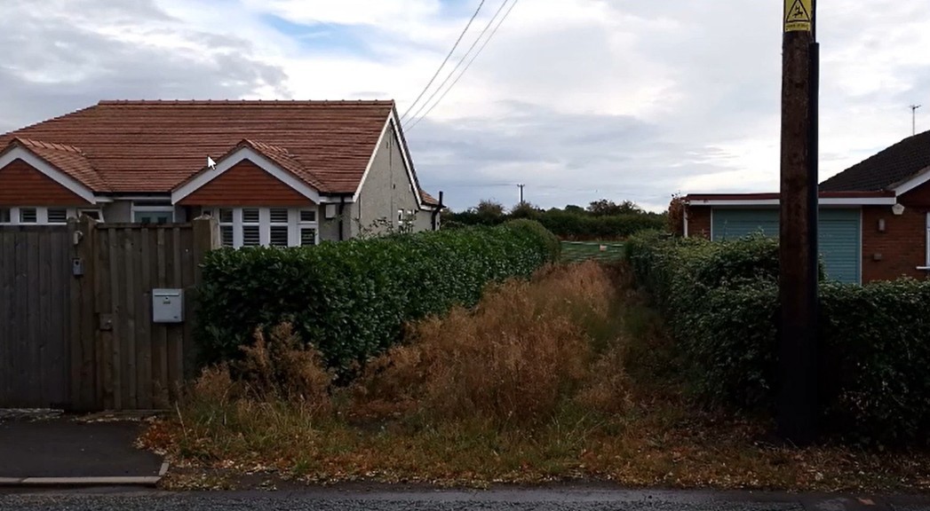 Proposed access to site off Broad Lane, Nantwich (from planning meeting)