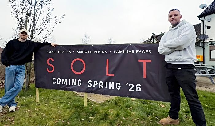 Solt opening in Shavington in spring