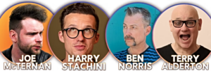 Live comedy back at Nantwich Civic Hall on March 6th