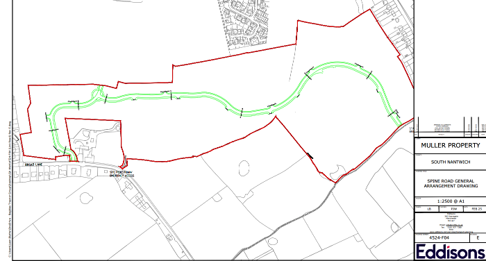new access road planned by Muller