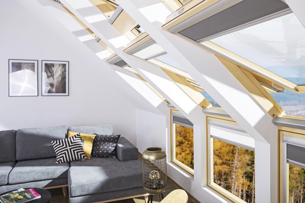 pivot roof windows