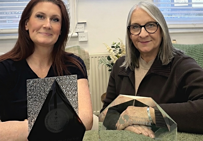 zoe and mum - chamber awards