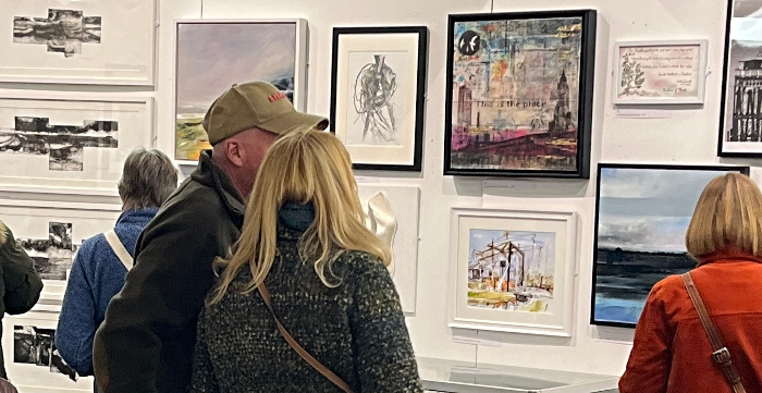 Open Art pieces in Millennium Gallery