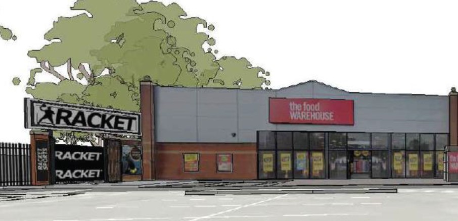 Padel, Grand Junction, Crewe (Savills, from planning documents)