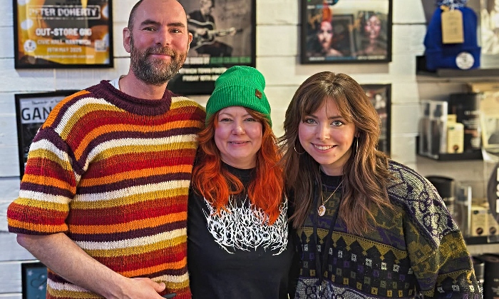 Staff at Applestump Records (1)