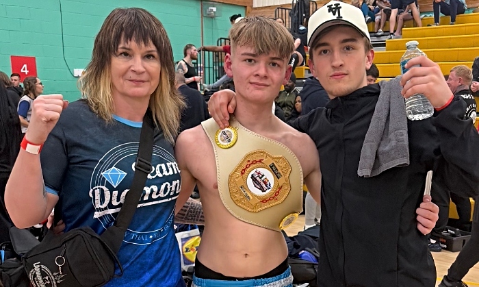 Team Diamond belt winner