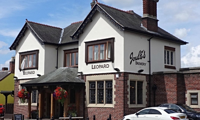 The Leopard pub in Nantwich