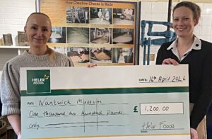 Nantwich-based Heler Foods provides funding boost to three causes