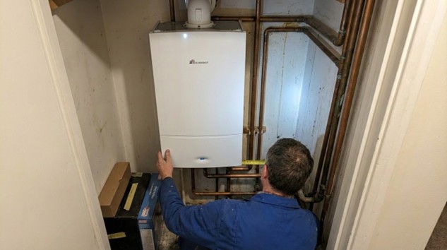 new oil boiler