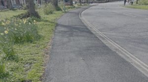 Pathway made safer for Luncheon Club residents in Nantwich