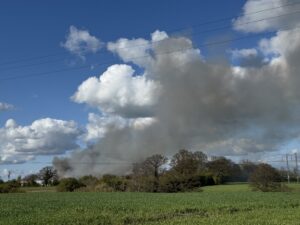 turkey farm fire