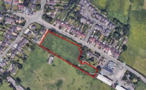 Nine homes planned for countryside at Shavington