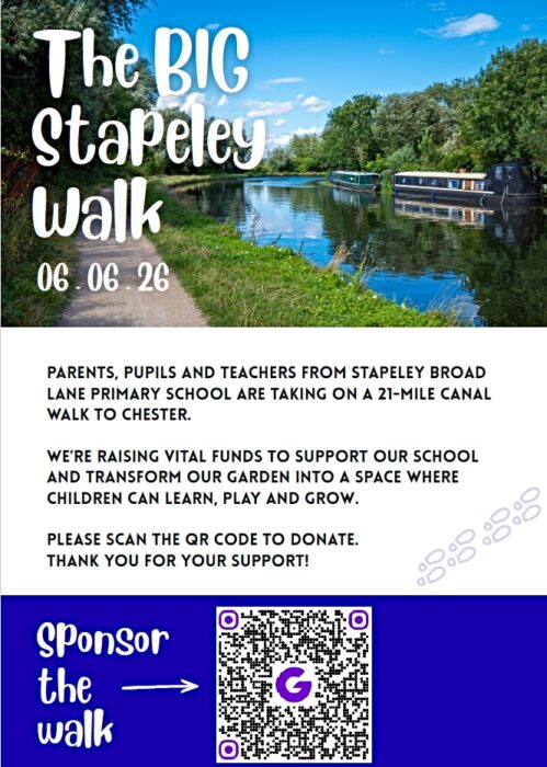 Big Stapeley Walk poster
