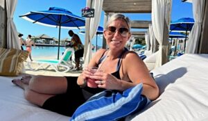 Former Nantwich air stewardess warning amid skin cancer battle
