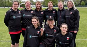 Crewe Vagrants Women softball champions