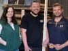 Lock Stock Self Storage and Lundie Electrical are  asking for other community-based projects to contact them if they need their help. Pictured at  Men in  Sheds Nantwich; (Front L/R) Stacey Rutter; Chair of Men in Sheds, Richard Warner Lockstock self storage and Nick Lundie of Lundie Electrical along with Rob Amson, Andrew Jackson and Ray Yeulet.