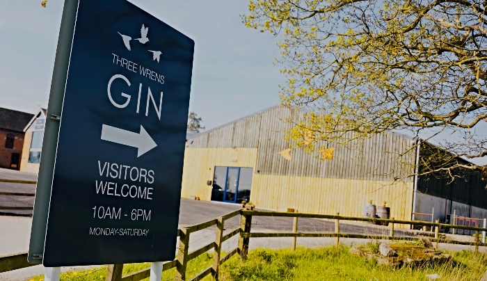 Three Wrens Gin distillery