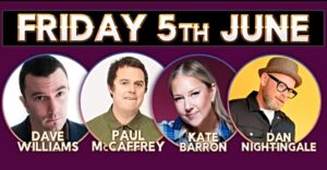 Very Best in Stand Up ends live comedy season on high with June show