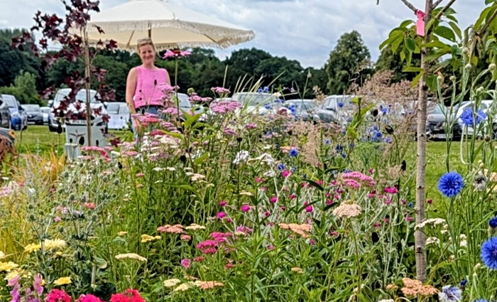 Dani and her wild garden design