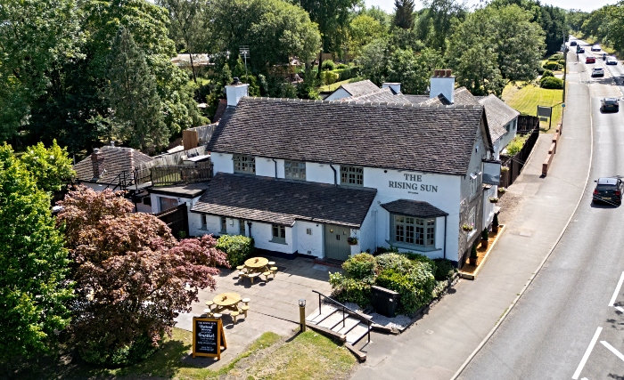 Rising Sun Exterior - Middlewich Road
